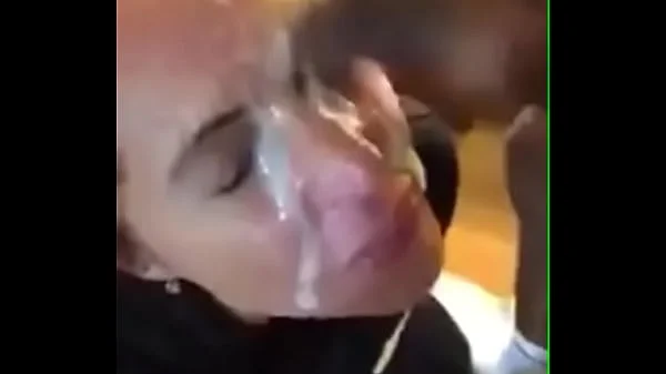 Milf gets facial by bbc