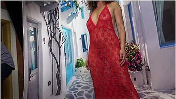 Leon Lambert In Hot Brunette Milf Against Hot Blonde Wife In A Try On Haul No Panties & With Different Sexy Lingerie