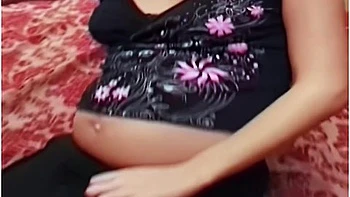 Ray Wells In Pregnant Giggly British Teen Gags On Cum