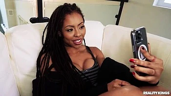 Kira Noir Day In The Life Reality - Huge Tits Blowjob & Cumshot Teen Pornstar