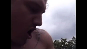 Hairy MILF Outdoor Fuck Doggy Style Big Tits Pussy