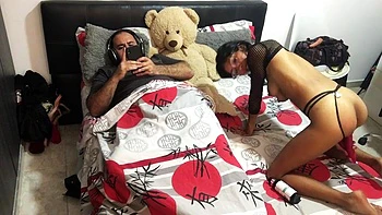 I masturbate next to my stepfather and he doesn t notice. by TatiMartin: Porn