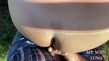 Today my husband gave me a deep anal session by fucking my ass in the car