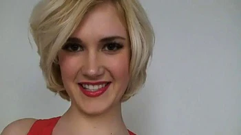 Siri POV Titjob: Blowjob, Big Tits  Blonde Porn