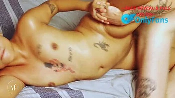 Asian Amateur Couple Gomez & Morticia Loud Screaming Orgasms Breaks Bed Doggy Style