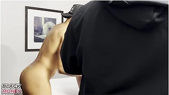 Behind The Big Butt Ebony Milf Ms So Slippery Enjoys Getting With Macana Man