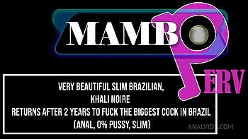 Khali Noire, Very Beautiful Slim Brazilian, Returns After Two