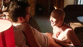 Donnie rock tattoos and fucks natural big tits of Riley Nixon