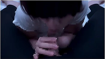 Kawaii Girl - She Makes Obscene Noises And Aggressively Blowjobs And Gokkun