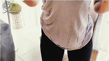 Secretary Sex With My Hot Secretary In Tight Leggings, Lingerie And High Heels