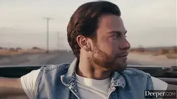 Deeper. Seth & Gabbie fuck on car hood while her BF is away