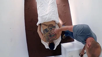 Raven Grey And Dee Bators In Massage With Happy Ending