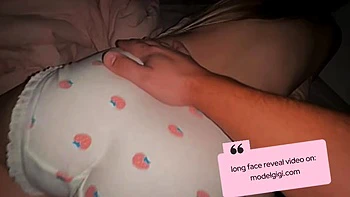 Virgin girlfriend is not going to loose virginity with me and lets stepbros fuck her panties