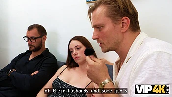 VIP4K. He Cheated On Me With My Friend, I Swallow a Stranger Cum