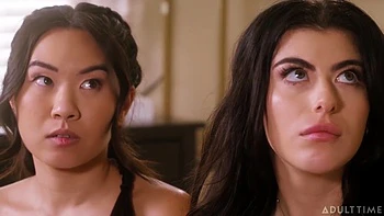 Liv Revamped And Kimmy Kimm - Sucks Both And Gal Ritchies Juicy Pussies