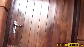 Huge Ass African Takes First White Chopper