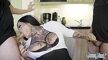 Ashley Cumstar - Just Sign The Fucking Papers - Gangbang, Bukkake - Ashley Emma