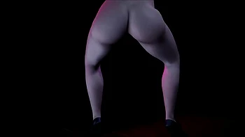 Thick Milf with glasses Dancing naked: 3D Porn