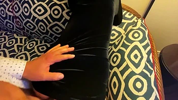 Velvet Dress Couch Fuck After The Night Club. She Didnt Even Take The Dress Off With Eva Keks And Alex Becker