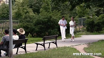 Nicole Love debuts in an anal threesome with Dominica Phoenix