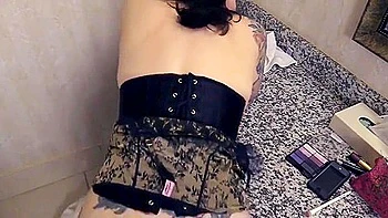 Bettie Bondage Stuck In Bathroom With Your Horny Stepmom