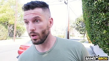 Busty Jogger’s Anal Fuck