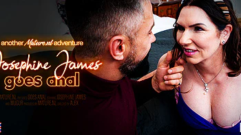 Milf Josephine James Gets Fucked In The Ass And Squirts With Desire