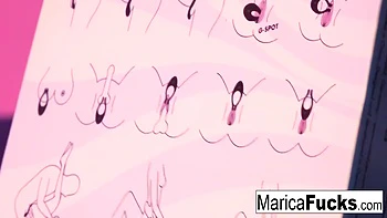 Marica Gets A Gift Box Of Sex Toys To Use! With Marica Hase