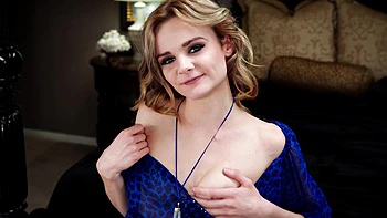 Skinny blonde Madison and Addee Kate enjoying passionate doggystyle sex