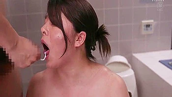 Stacked Asian Housewife Cums Hard Between Two Young Cocks
