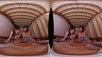 Hunvr00077.part4: Blowjob, Cowgirl  Big Tits Porn