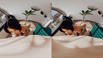 VrMai: Blowjob, Cowgirl  Big Tits Porn