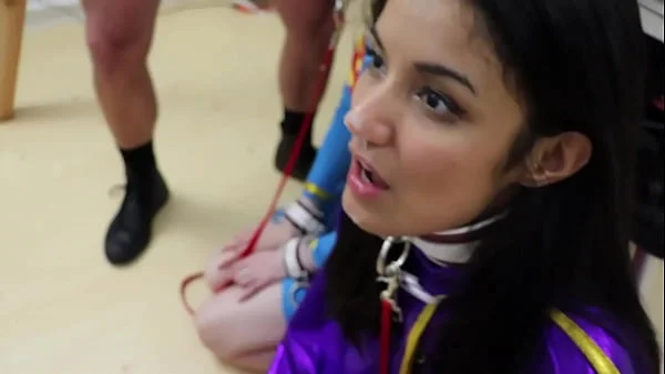 Viva Athena/Candy White “Supergirl-Batgirl” Threesome Doggystyle Blowjobs Deepthroat Oral Sex Toys Cumshot