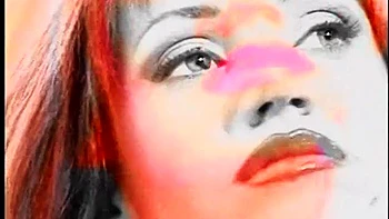 Sexy blond babe fucking brunette chick with dildo