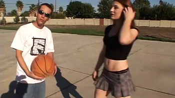 Teen sucks a complete stranger on the dining room table