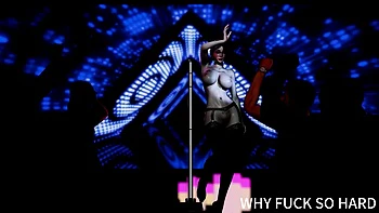 3D Horny Slut Asian Whore Wearing Lingerie Got Fucked