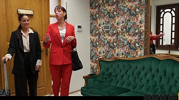 A man fucked his wife in stockings and lingerie, a steamy czech scene.