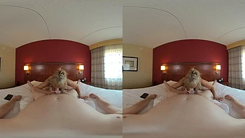 POV with Beautiful Blue Eyes MILF Honeybutter