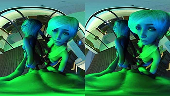 FVR - 24 - Threesome Poolside - Mindy and Lilly - Rework