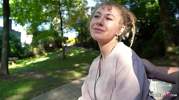 GERMAN SCOUT - FIRST ANAL CREAMPIE SEX FOR TINY TEEN JULIA JUICE AT DATE