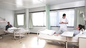 Kyoko Makise Nurse-Interracial Threesome!