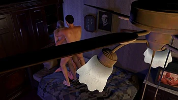 Sexy MILF Rough Night Threesome Anal and Blowjob