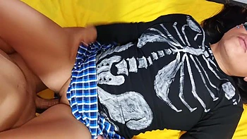 Halloween Eating The Pussy Of A Beautiful, Cunning Witch Who Predicts How To Fuck