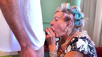 Tattood 79 Year Old Granny Is Totaly Shocked