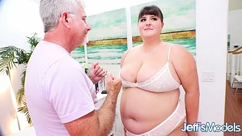 Satisfying Brunette BBW Leila Lewis with Toys and Fingers by Jeff s Models: Porn