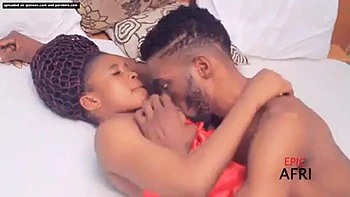 Ebony on ebony: Blowjob, Doggy  Cowgirl Porn