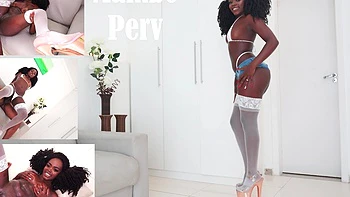 19 Years-Old Brazilian Ebony Princess, Alicia Ribeiro Fucked
