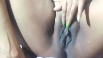 Beautiful Undresses To Expose Her Sexy Body And Wet Juicy Pussy As She Rubs Herself To Orgasm With Brunette Babe And Miya White