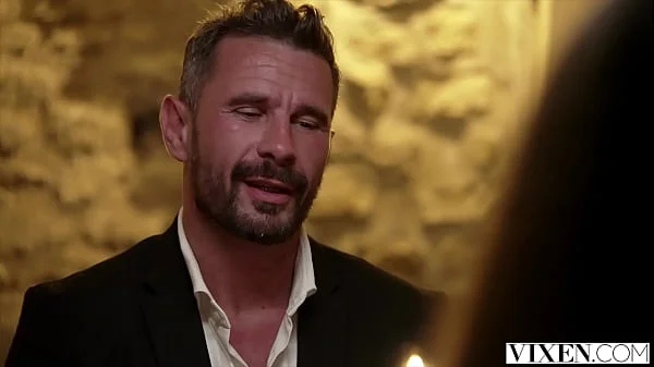 VIXEN Stunning model Sybil seduces VIP during fashion show