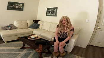 Stuck At Home Playing A Game With Stepmom